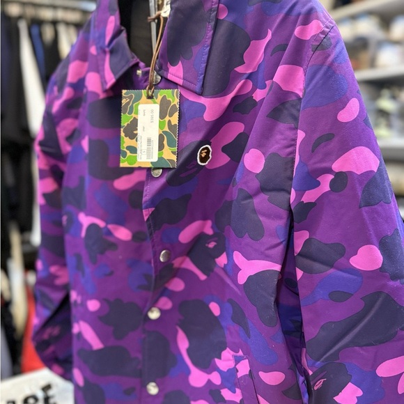 A Bathing Ape Purple Camo Jacket- Brand New! Multiple sizes - Picture 3 of 13